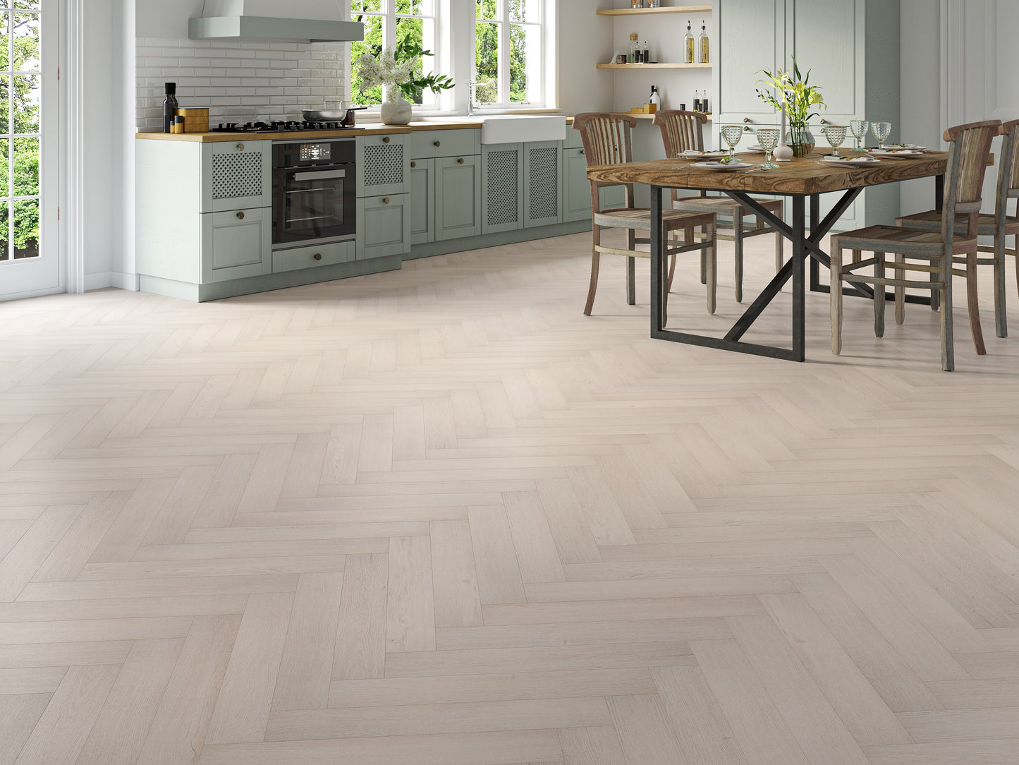 Montana Deluxe 12mm Silver Laminate