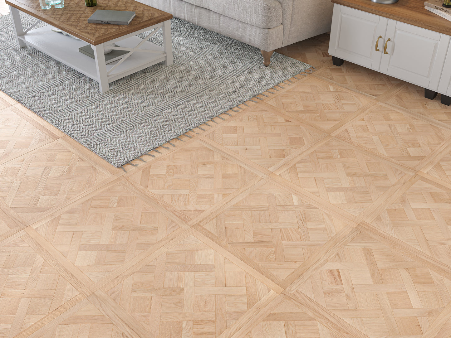 Oatmeal Oak Basketweave